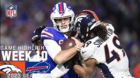 Broncos-Bills score: Monday Night Football highlights, top plays