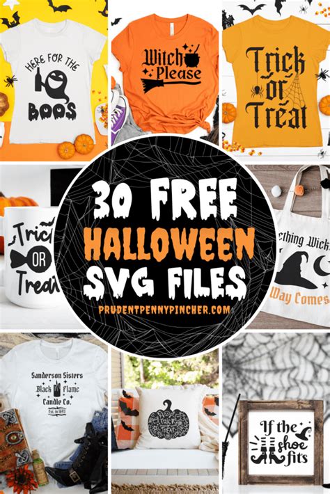 30 Free Halloween SVG Files - Prudent Penny Pincher