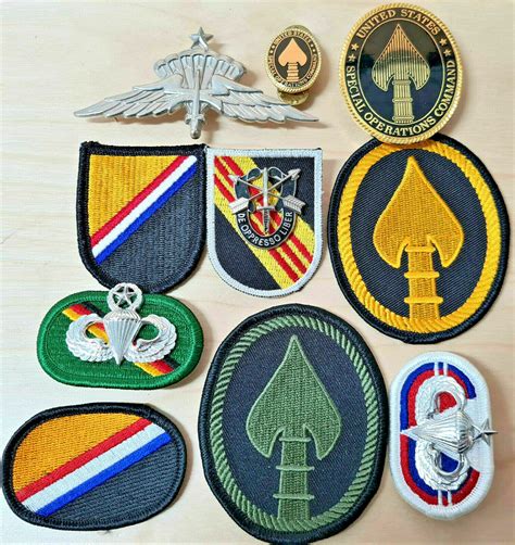 VINTAGE US NAVY & ARMY UNIFORM SPECIAL FORCES PATCHES & BADGES | JB ...