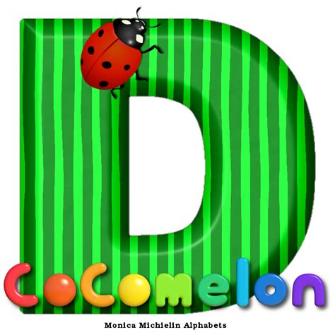 Monica Michielin Alphabets Cocomelon Watermelon Ladybug Alphabet