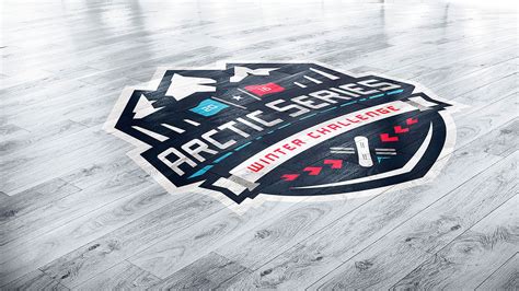 Basketball Court Logo Mockup on Behance