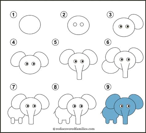 Easy Drawings Of Animals Step By Step