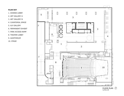 Gallery of Cultural Centers: 50 Examples in Plan and Section - 106