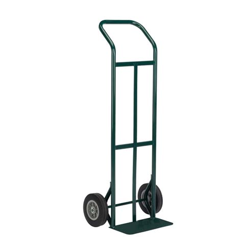 HARPER 600lb Capacity Steel Continuous Frame Hand Truck with 8 in ...