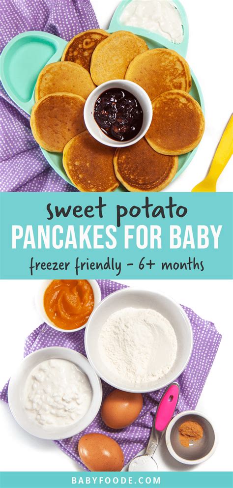 Sweet potato pancakes for baby – Artofit