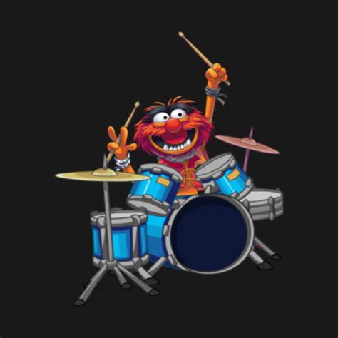 Animal Drummer The Muppets Show - Muppets - T-Shirt | TeePublic