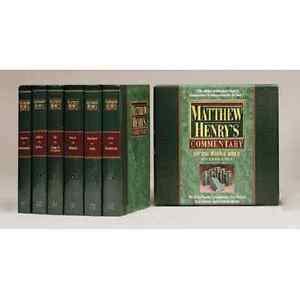 Matthew Henry Commentary: Books | eBay