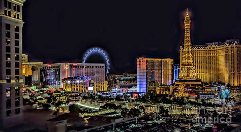 Las Vegas Night Skyline Photograph by Walt Foegelle - Fine Art America