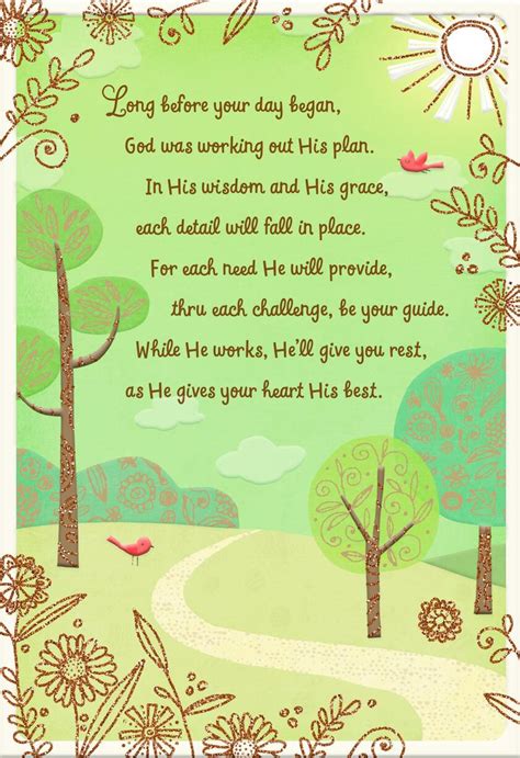 God's Plan for You Religious Encouragement Card - Greeting Cards - Hallmark