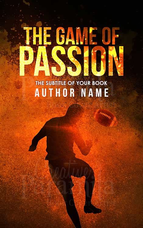 The game of passion sports premade book cover