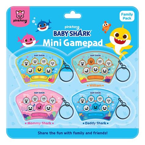 Pinkfong Baby Shark Mini Gamepad (Family Pack) – MONSTER KIDS TOYS & GIFTS