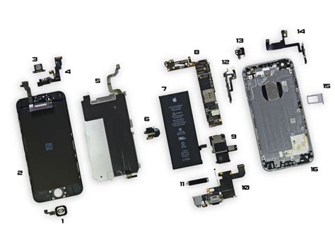 iPhone 6 Parts Diagram