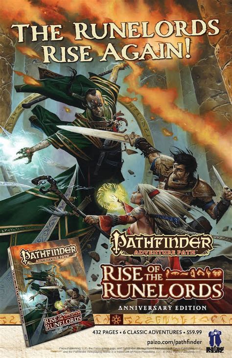 paizo.com - Pathfinder Adventure Path—Rise of the Runelords Anniversary ...