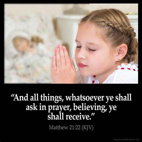 Matthew 21:22 Inspirational Image