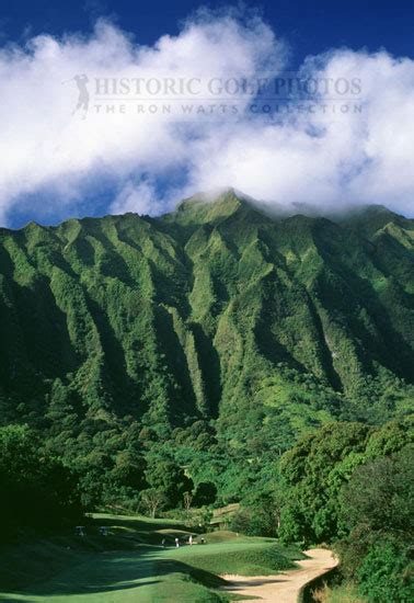 3rd hole at Koolau - Historic Golf Photos