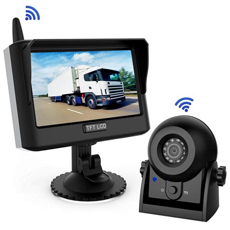 WiFi Car Wireless Reversing Camera Set 4.3” Monitor IP68 waterproof ...