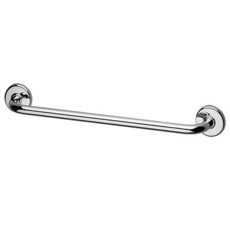 Inda Hotellerie Chrome Towel Rail with Concealed Fixings : UK Bathrooms