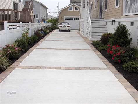 concrete driveway border ideas - Rosendo Wingate