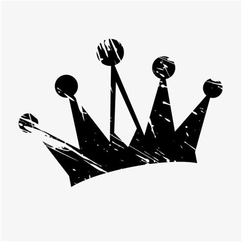 Black crown silhouette png images black crown crown drawing crown ...