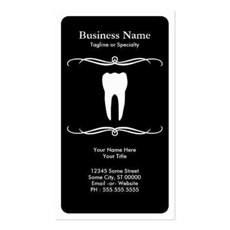 mod dental business card templates