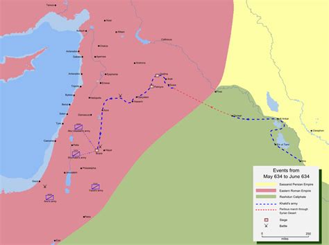 Khalid ibn a-Walid's Invasion of Syria (Illustration) - World History ...