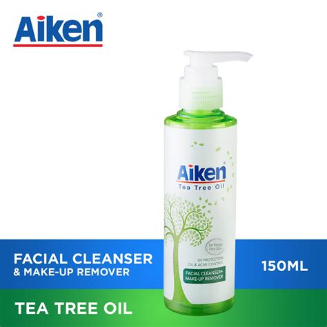 Aiken Tea Tree Oil Cleanser & Make-Up Remover 150ml | Shopee Malaysia