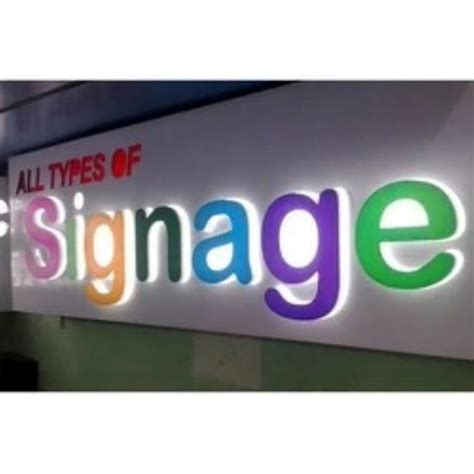 3D Acrylic Acp Sign Board at Best Price in New Delhi | Shri Balaji ...