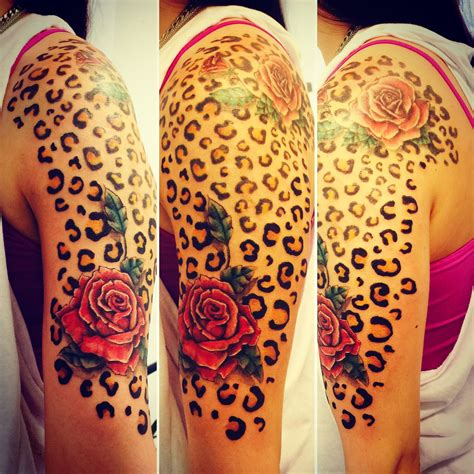 Cute Leopard Print Tattoos