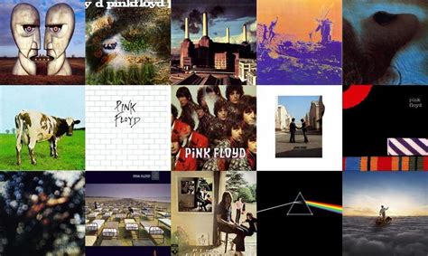 All Pink Floyd Album Covers