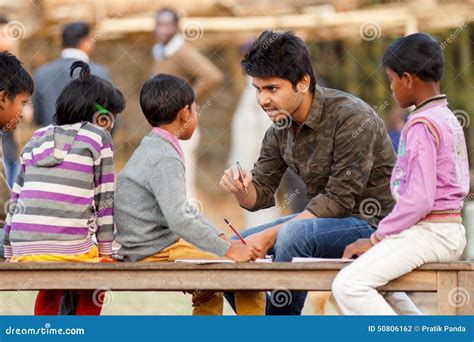 Child Education, Rural India Editorial Photography - Image: 50806162