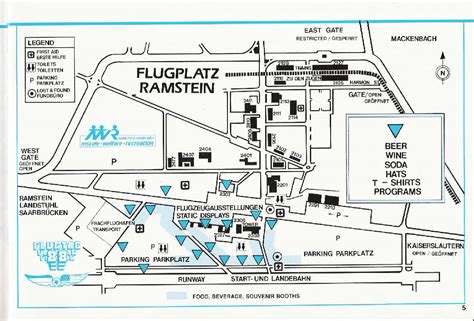 Ramstein Air Base Map