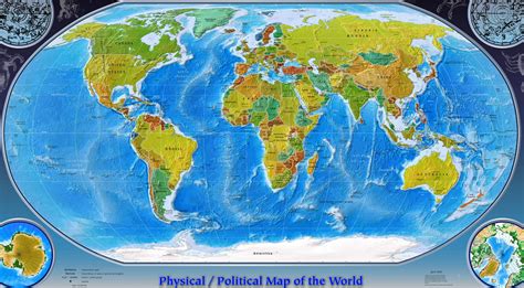 World Physical Maps - Guide of the World