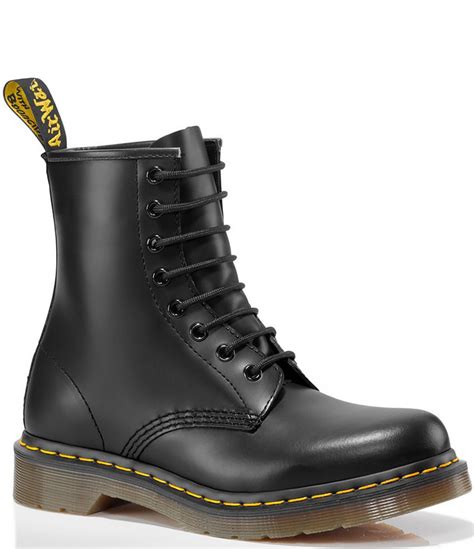 Dr. Martens Women's 1460 Combat Block Heel Boots | Dillards