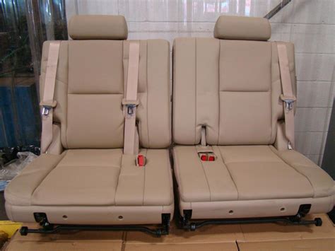 Chevrolet Suburban Leather Car Seats Beige | eBay