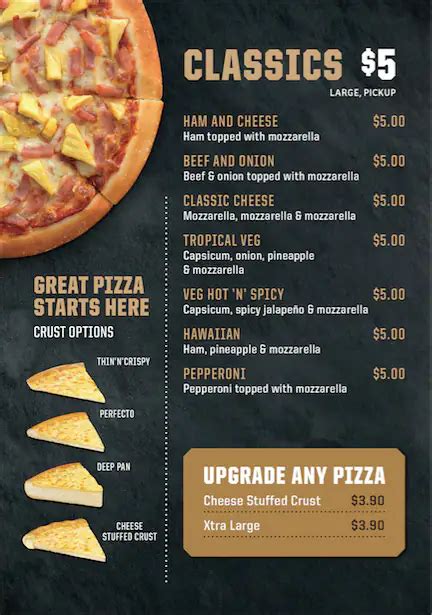 Pizza Hut Menu, Menu for Pizza Hut, Northland, Wellington City ...