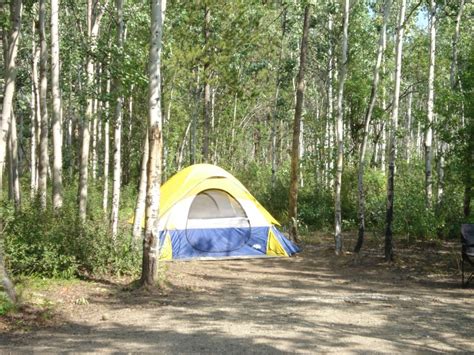 Campground - Yukon Hot Springs Campground & Hostel