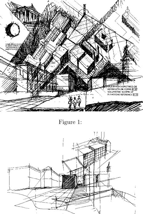 Figure 3 from Perspective Drawing in the Architectural Design Process ...