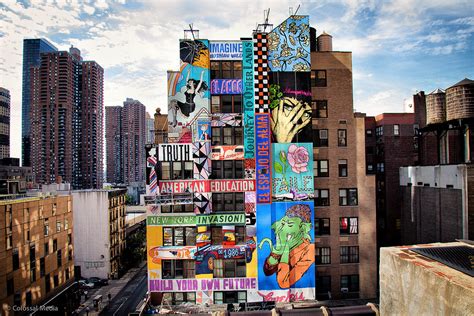 Faile New Mural On 44th Street In New York City, USA | StreetArtNews ...