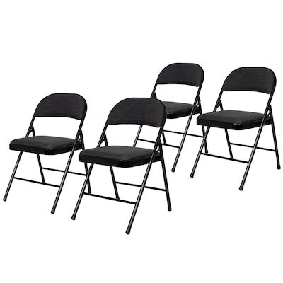 Black Metal Folding Chairs at Lowes.com