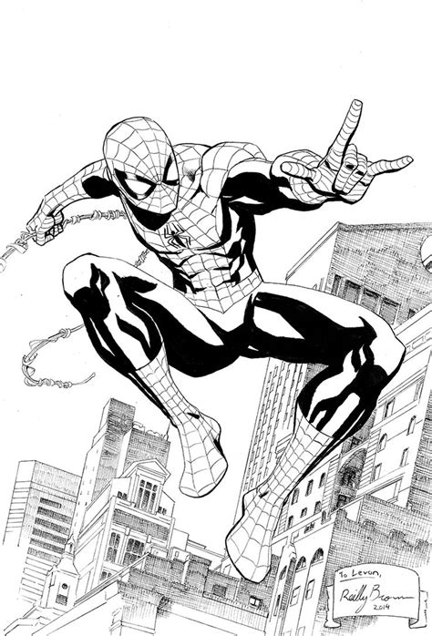 Spider Man Comic Drawing at GetDrawings | Free download