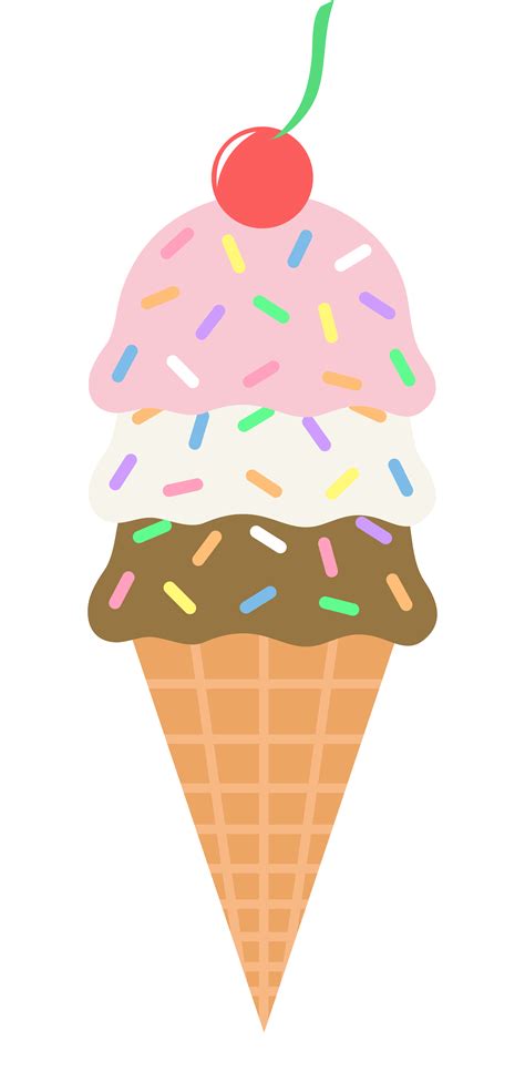 ice cream cone clip art free - Lilla Alderman