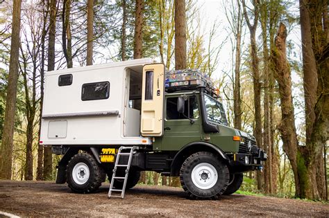 This Mercedes-Benz Unimog U1300L Camper Conversion Could Be Yours for ...