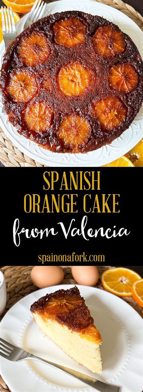 Spanish Orange Cake Recipe from Valencia