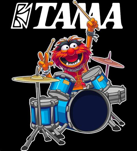 Tm Animal Drummer The Muppets Show Classic stars Painting by Chapman ...