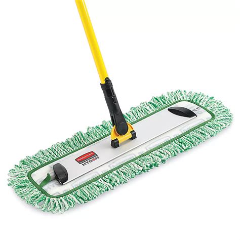 Rubbermaid® HYGEN™ Microfiber Dust Mop System - 18" H-10156 - Uline