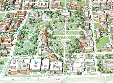 Map Of Ohio State University Campus - Map