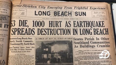 Then and now: Remembering the 1933 Long Beach earthquake - ABC7 Los Angeles