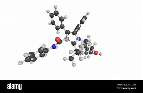 Atorvastatin chemical structure Stock Videos & Footage - HD and 4K ...