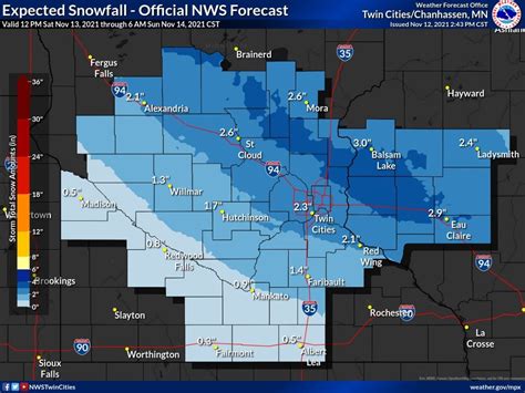 How Much Snow Could Minnetonka See Saturday? | Minnetonka, MN Patch