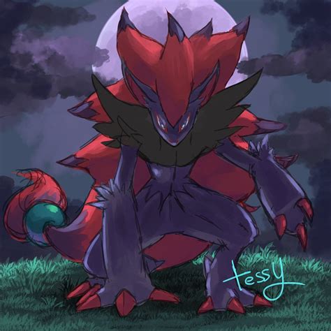 Pokemon Zoroark, Mega Pokemon, Wild Pokemon, Pokemon Fan Art, Cool ...